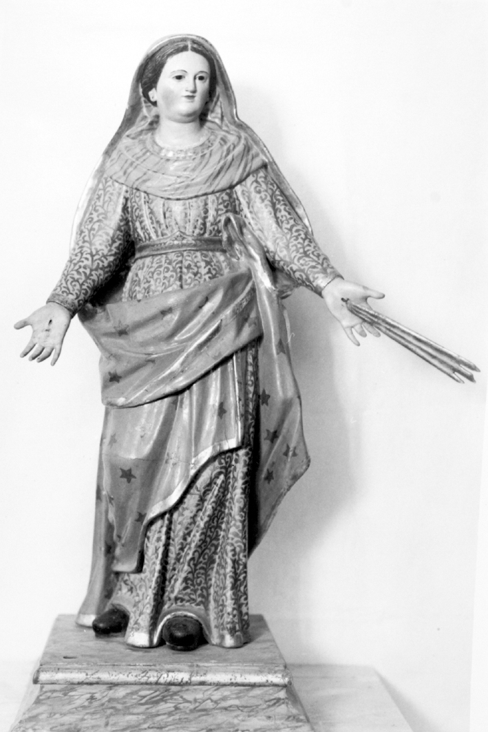 Madonna delle Grazie, Madonna (statua) - bottega sarda (secc. XVIII/ XIX)