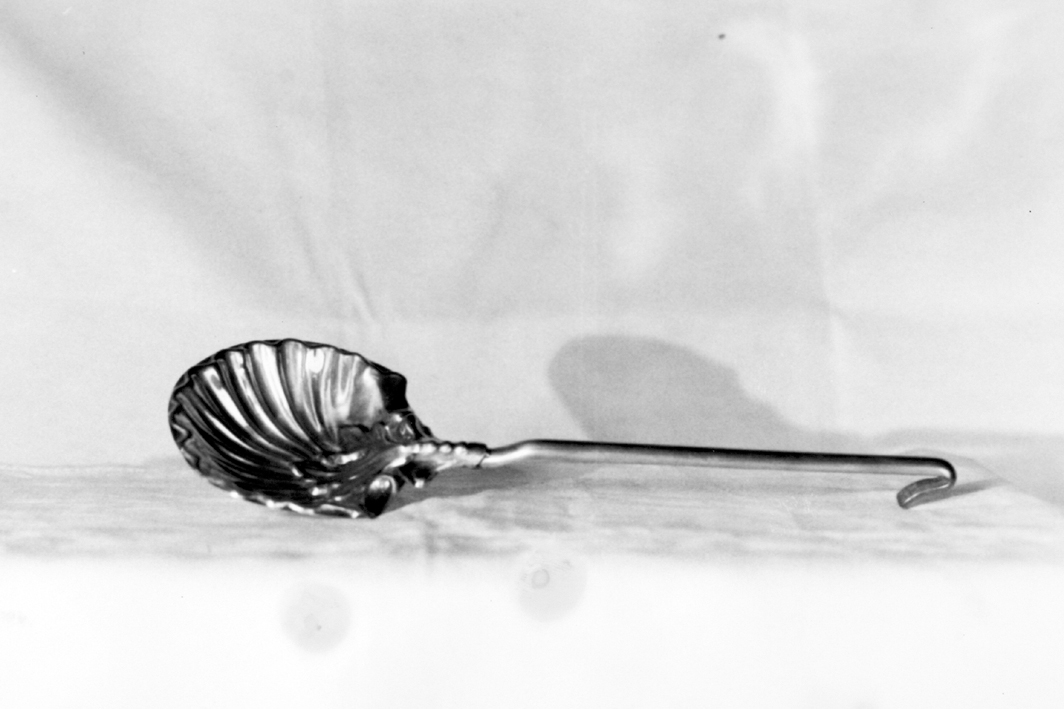 cucchiaio battesimale - bottega sarda (fine/inizio secc. XIX/ XX)