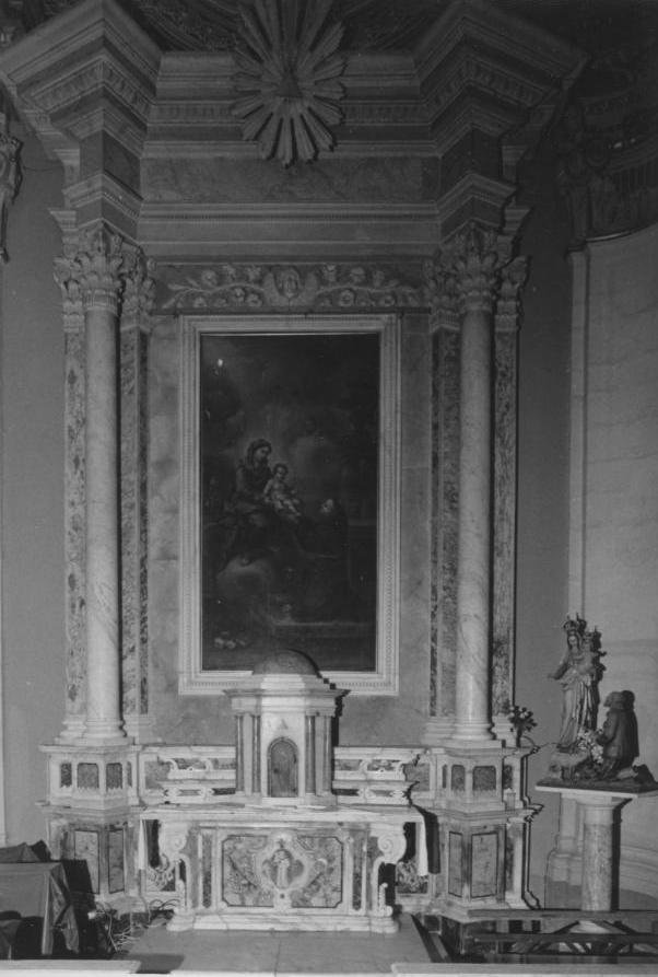 altare di Spazzi Giovanni Battista, Franchi Ceccardo, Cucchiari Francesco (secc. XVIII/ XIX)