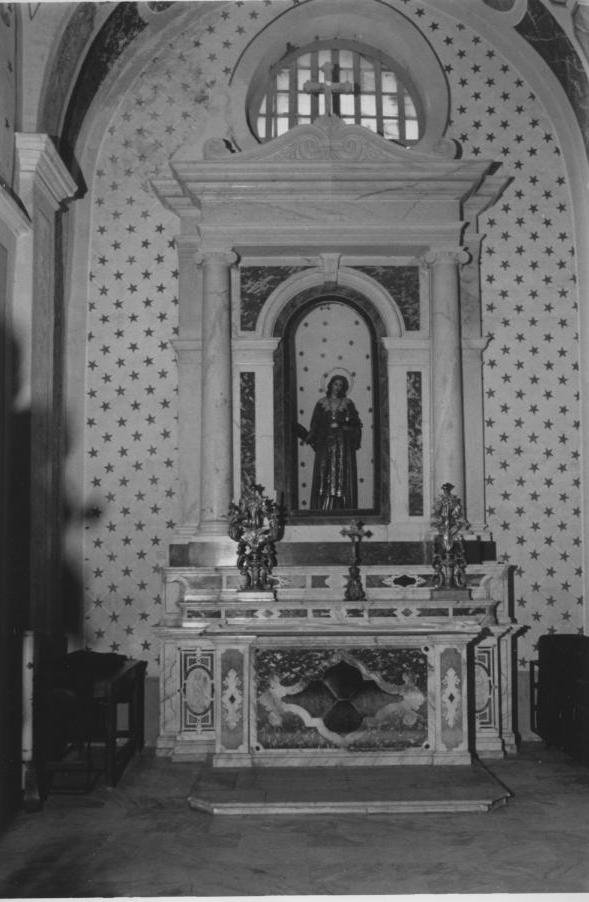 altare di Fiaschi Michele (attribuito) (prima metà sec. XIX)