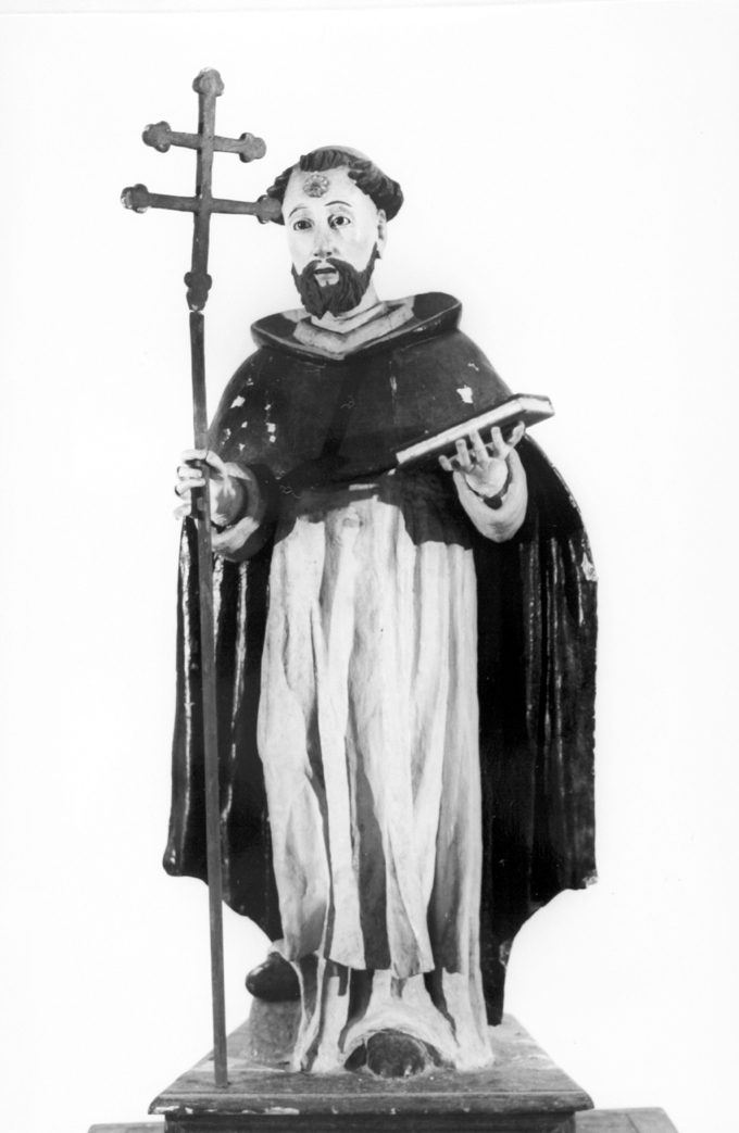 San Domenico (statua) - bottega sarda (sec. XVIII)