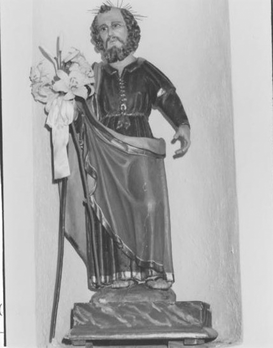San Giuseppe (statua) - bottega sarda (sec. XVII)