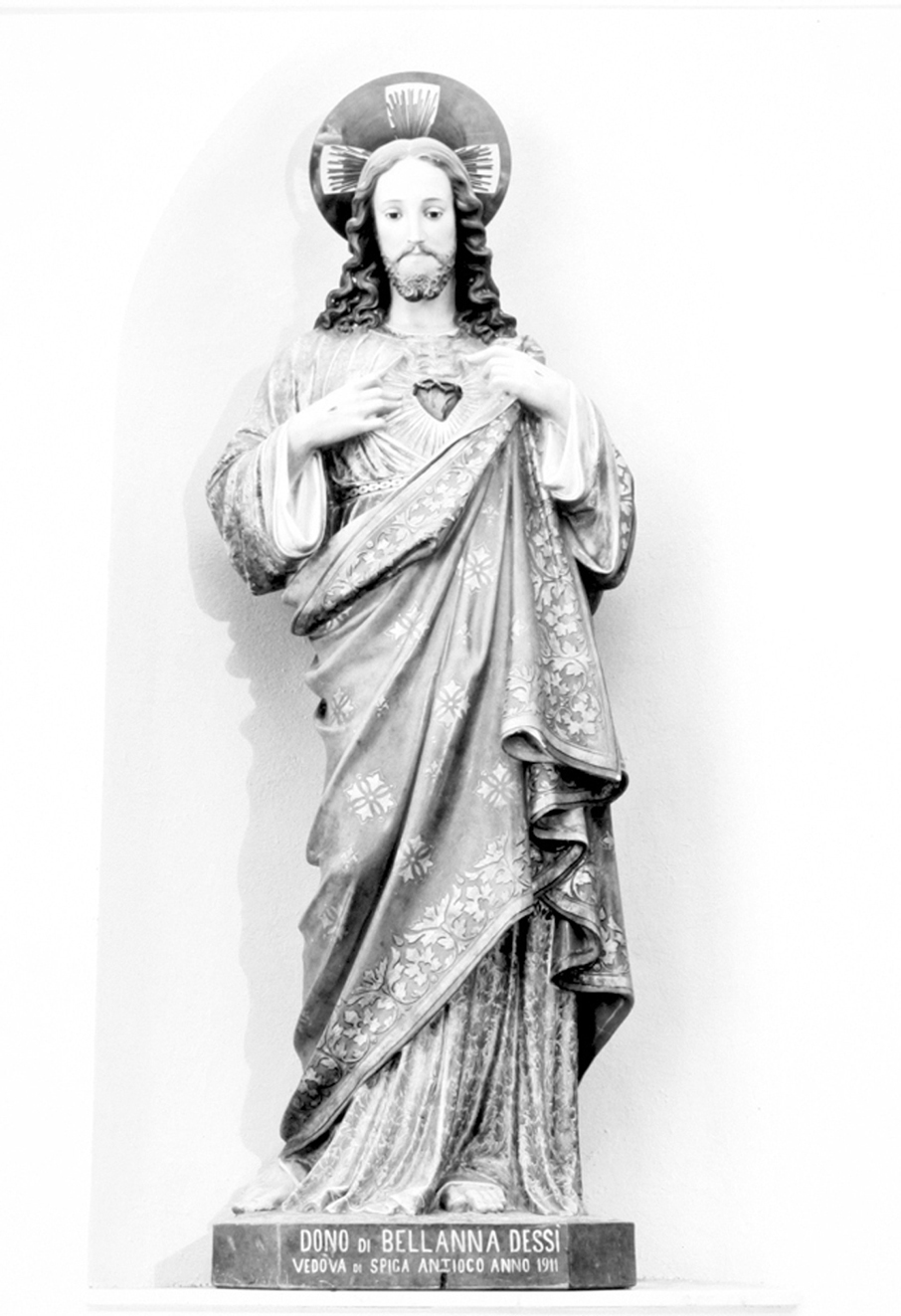 Sacro Cuore di Gesù (statua) - bottega romana (sec. XX)