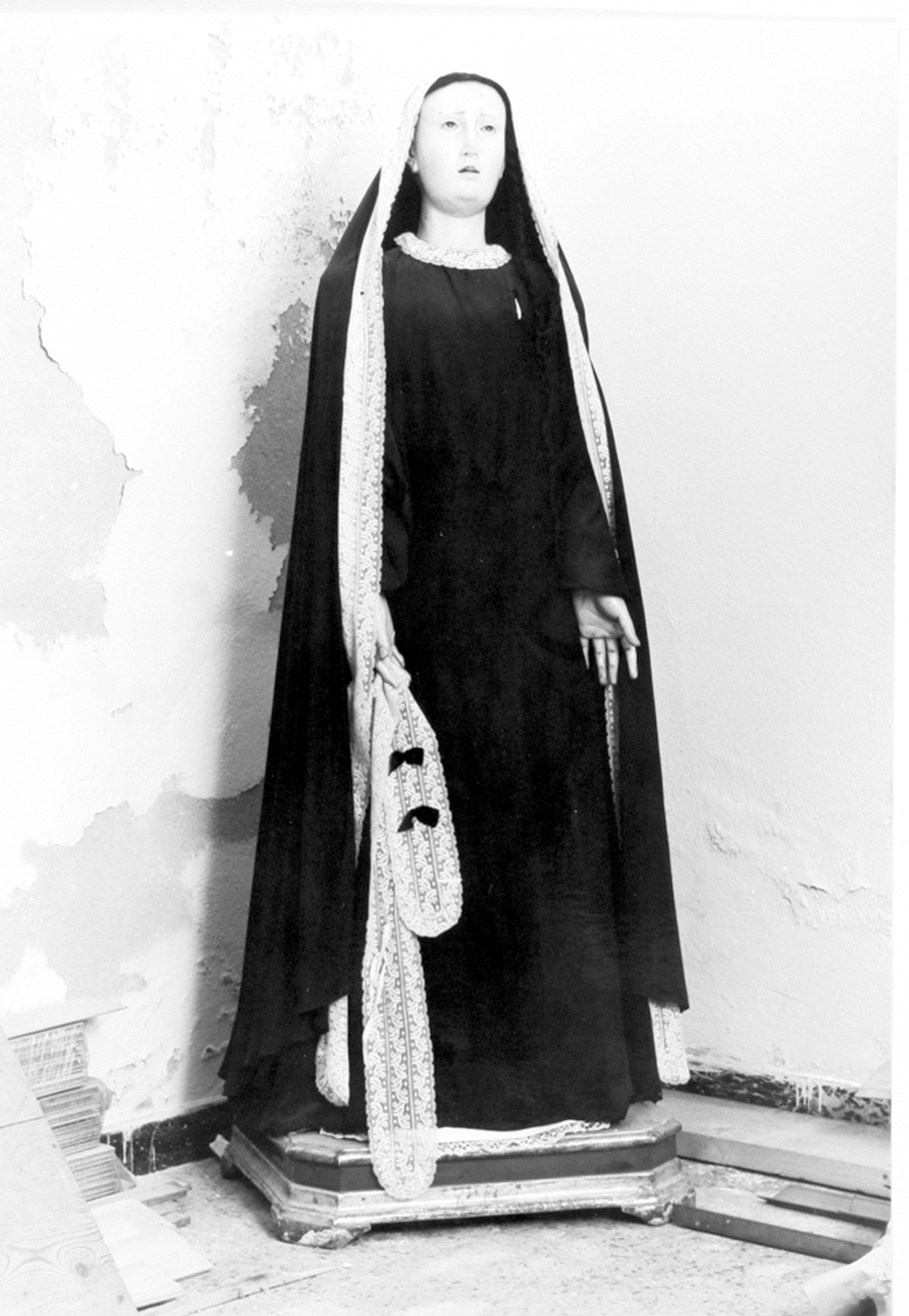 Madonna Addolorata (statua) - bottega sarda (sec. XVIII)