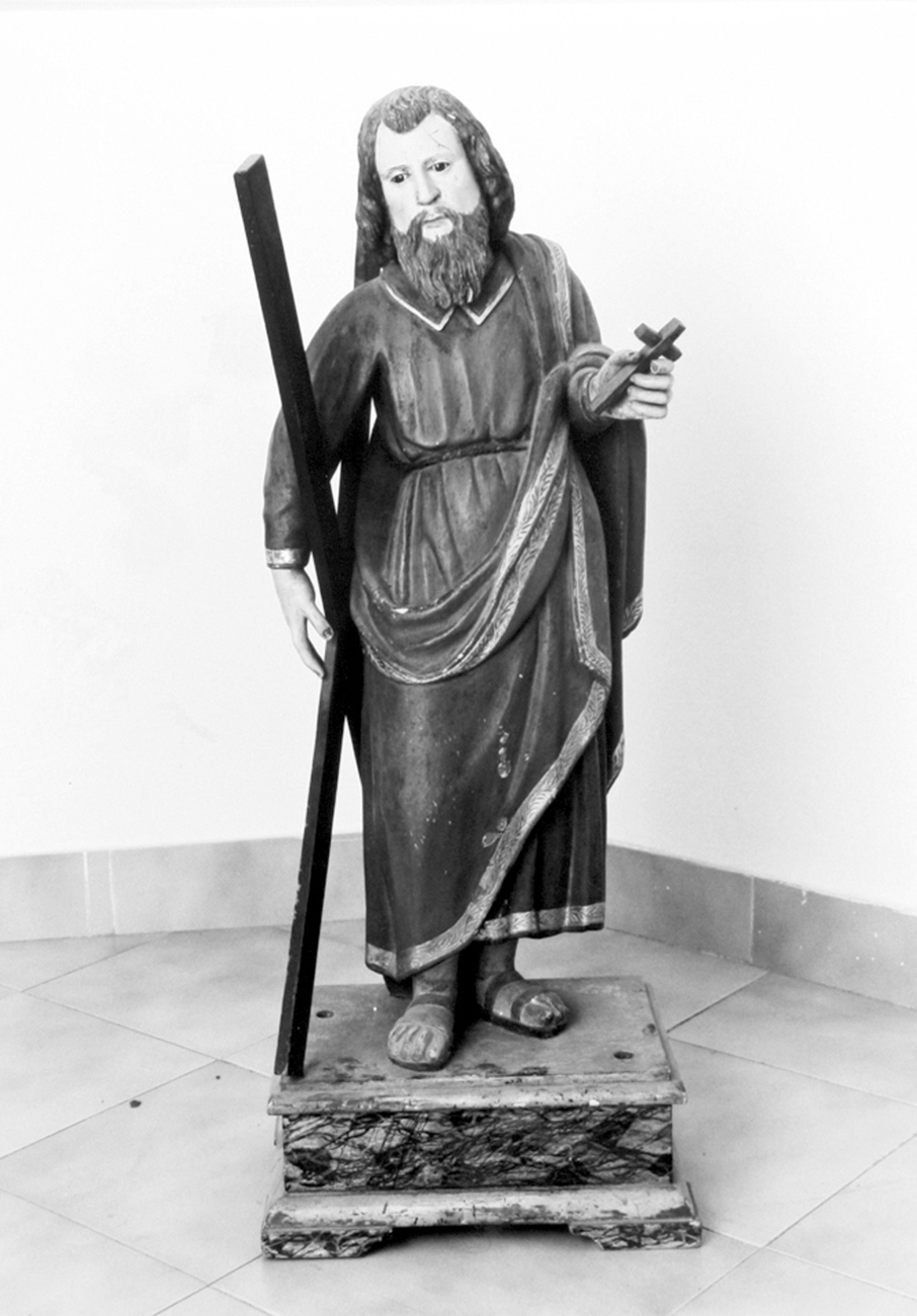 Sant'Andrea (statua) - bottega sarda (sec. XVII)