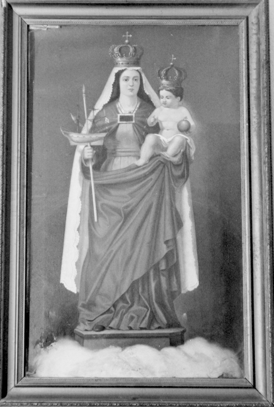 Mdonna di Bonaria, Madonna con Bambino (dipinto) - ambito cagliaritano (secc. XIX/ XX)