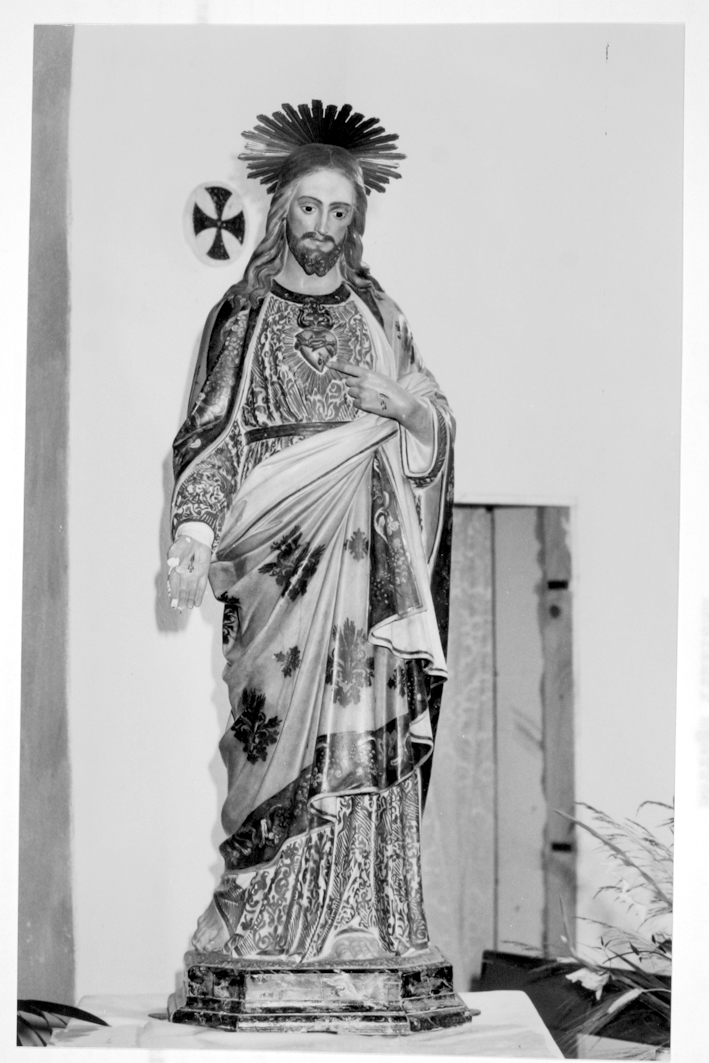 Sacro Cuore di Gesù (statua) - bottega italiana (sec. XX)
