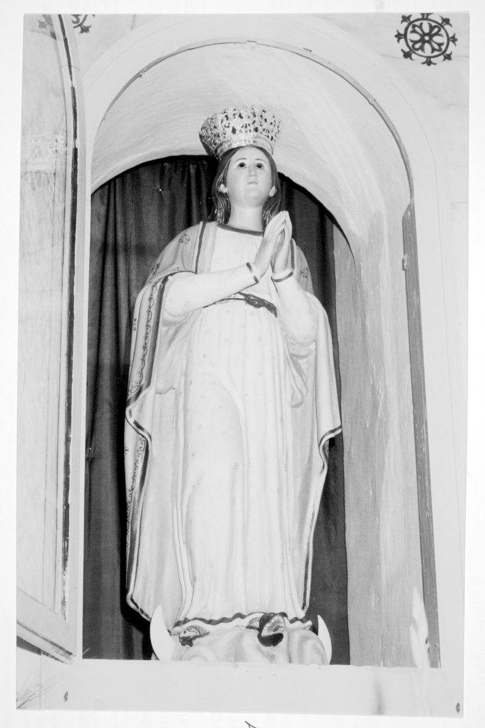 Madonna Immacolata (statua) - bottega sarda (sec. XVII)