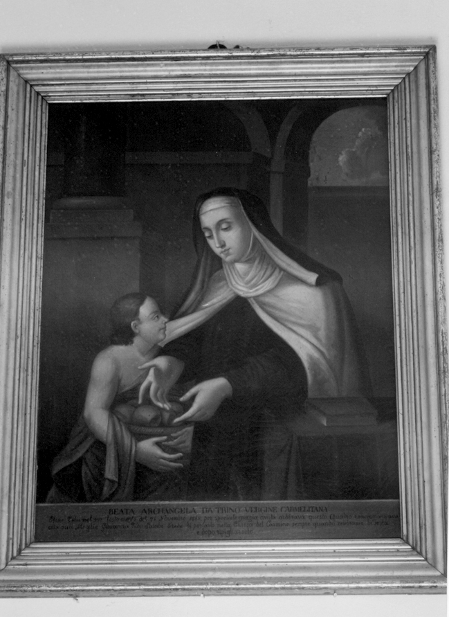 Beata Arcangela da Trino (dipinto) di Caboni Antonio (attribuito) (sec. XIX)