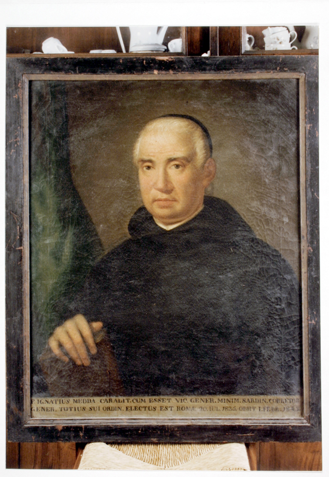 Ritratto di Ignazio Medda (dipinto) di Marghinotti Giovanni (attribuito) (sec. XIX)