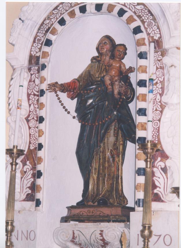 Madonna del Rosario (statua) - ambito napoletano (sec. XVIII)