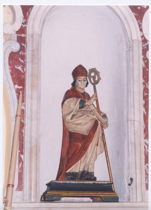 San Narciso vescovo (statua) - bottega sarda (sec. XVIII)