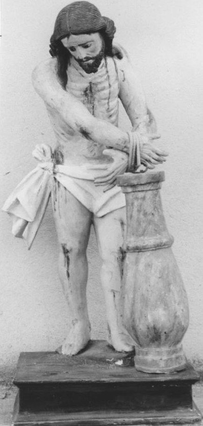 Cristo alla colonna (statua) - bottega sarda (sec. XVIII)