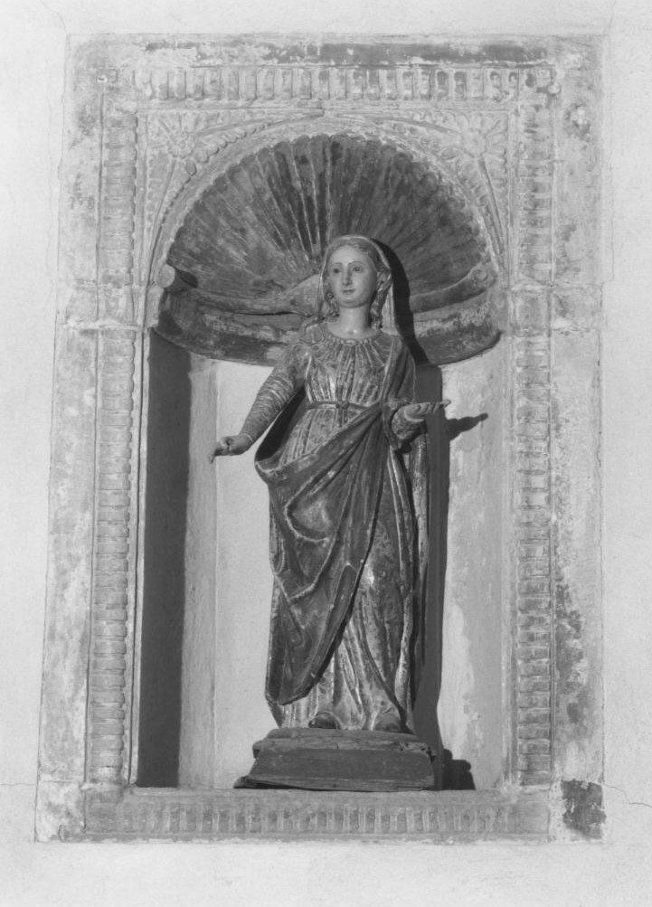 nicchia, serie - bottega sarda (sec. XVIII)