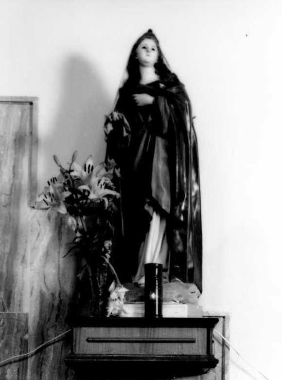 Santa Lucia (statua) - bottega sarda (sec. XIX)