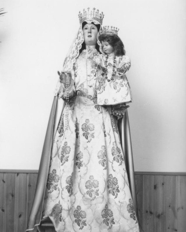 Madonna del Rosario (statua) - bottega sarda (sec. XVIII)