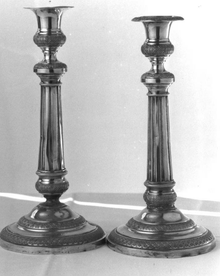 candeliere, serie di Montaldo Luigi (sec. XIX)