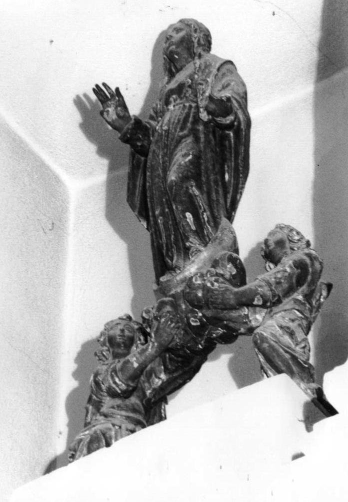 trionfo della Madonna (statua) - bottega sarda (sec. XVII)