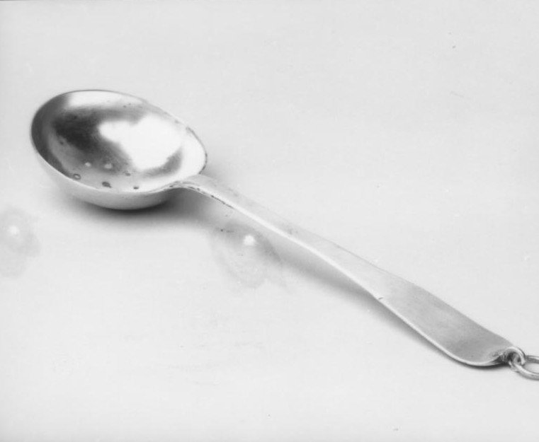 cucchiaio battesimale - bottega sarda (seconda metà sec. XVIII)