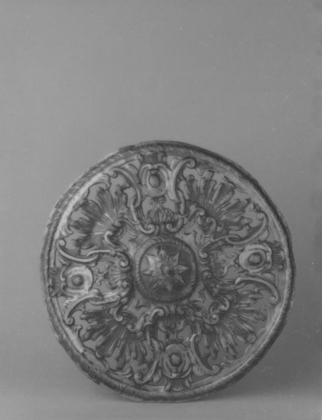 aureola di statua - bottega sarda (fine/inizio secc. XVIII/ XIX)