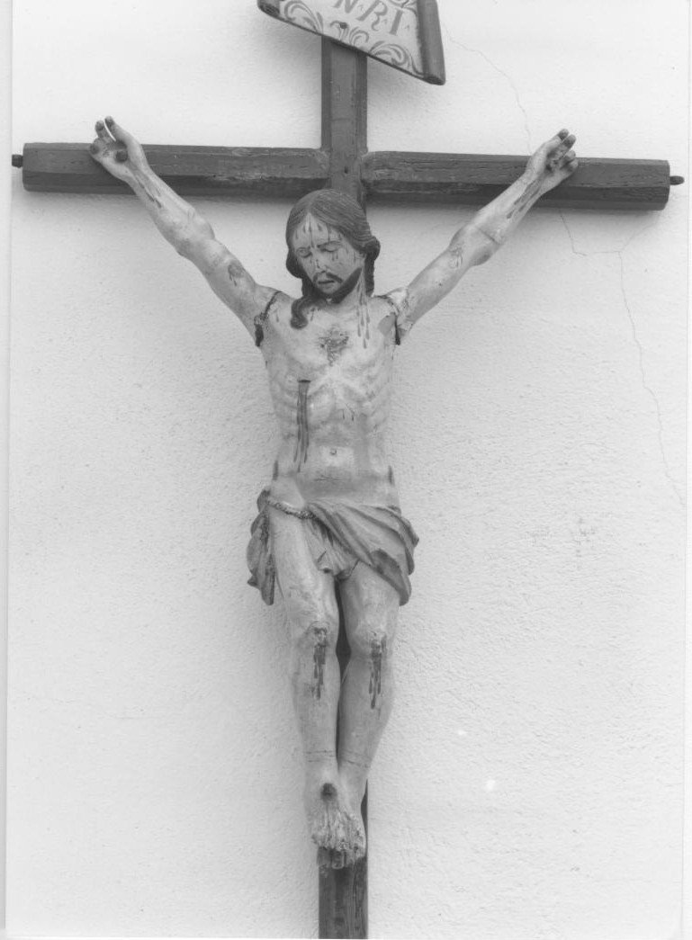 Cristo crocifisso (croce) - bottega italiana (prima metà sec. XIX)