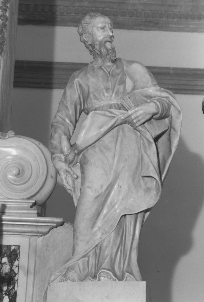 San Paolo (statua, elemento d'insieme) di Spazzi Giovanni Battista (sec. XVIII)