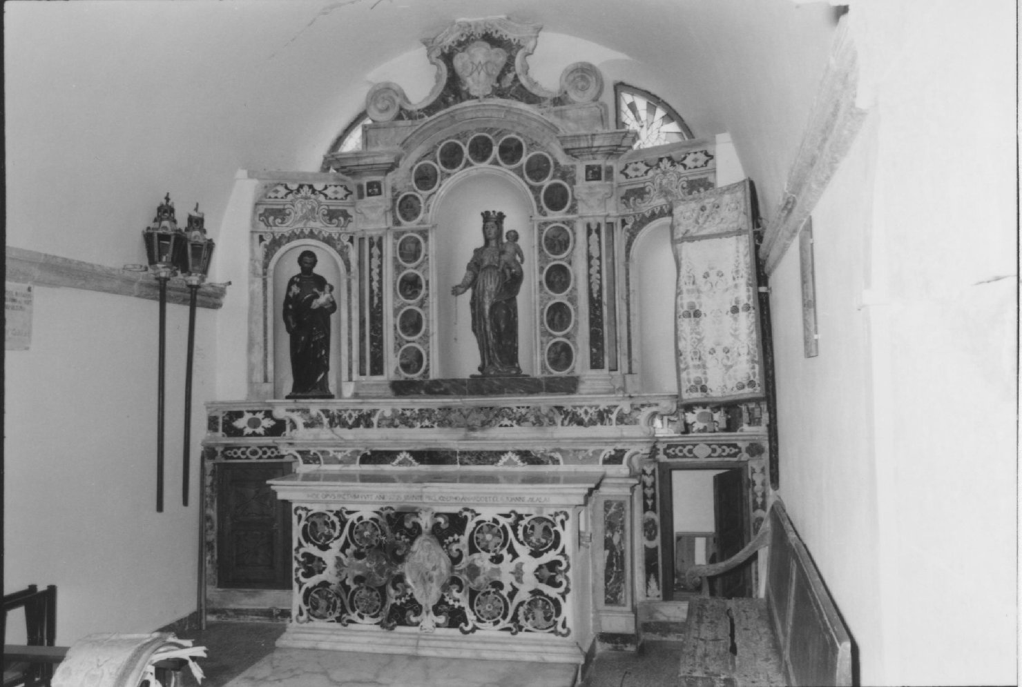 altare - bottega sarda (seconda metà sec. XVIII)