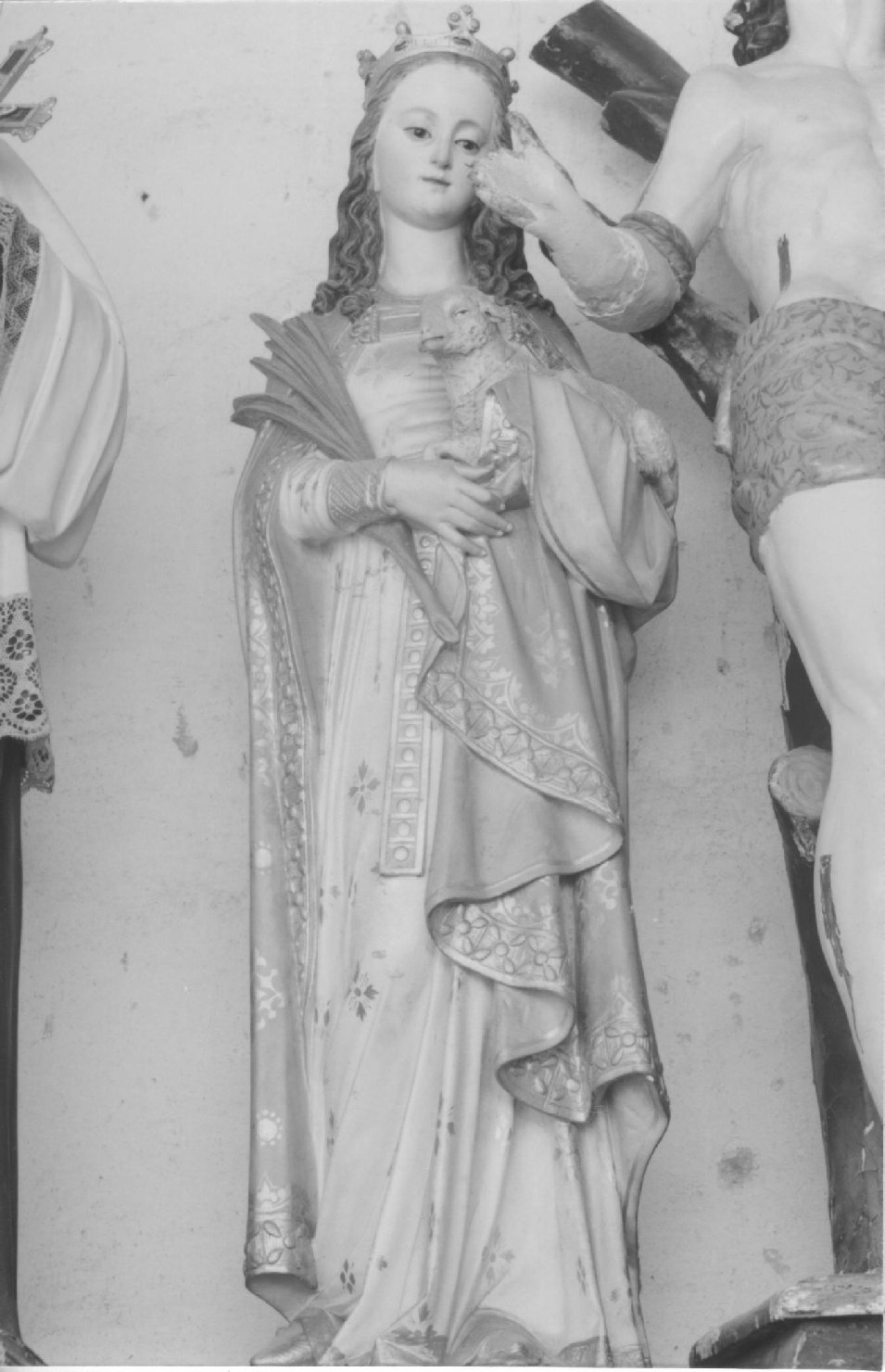 Sant'Agnese (statua) - bottega sarda (sec. XX)