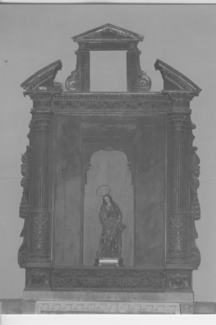 mostra d'altare - bottega sarda (sec. XVIII)