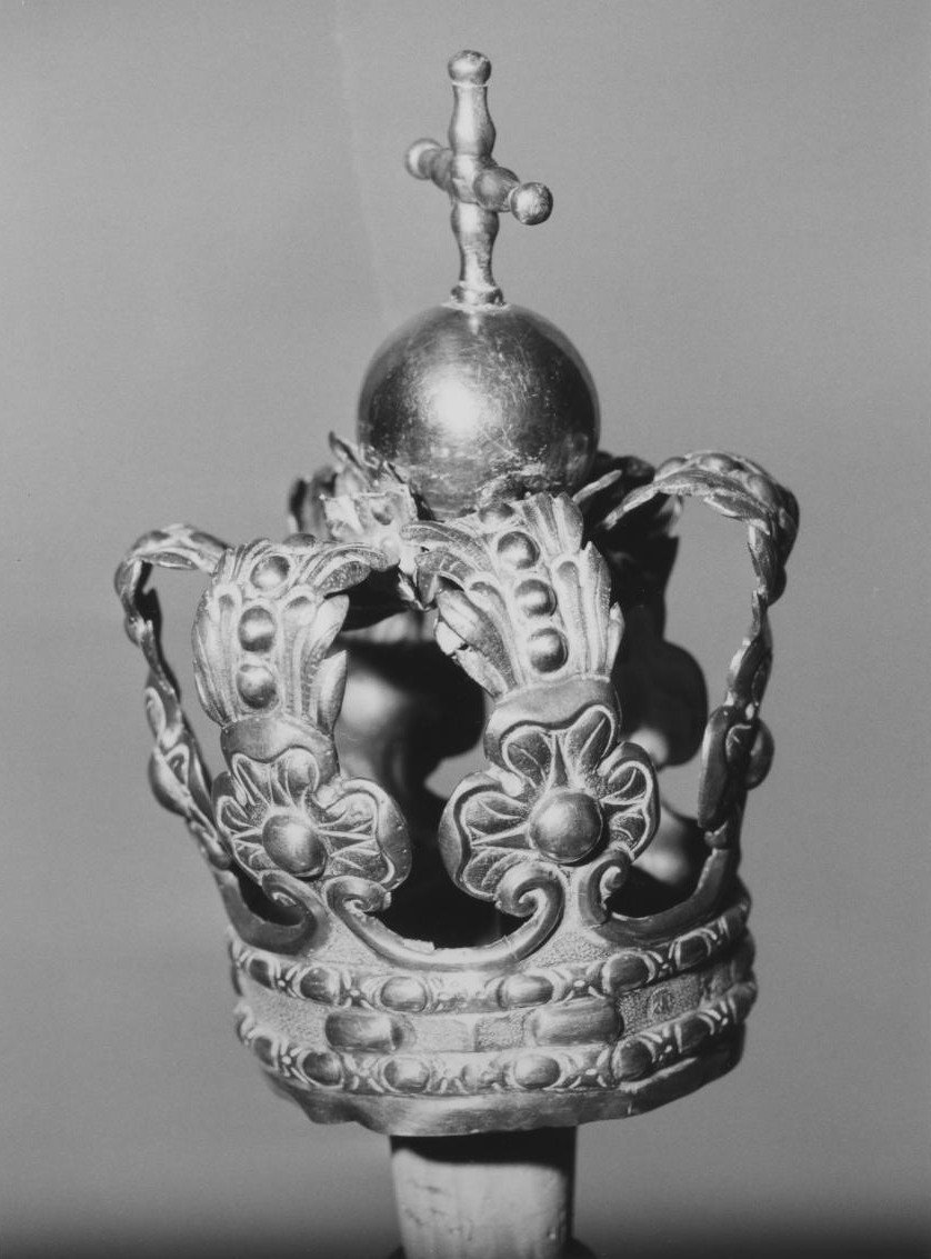 corona da statua di Montaldo Luigi (attribuito) (sec. XIX)