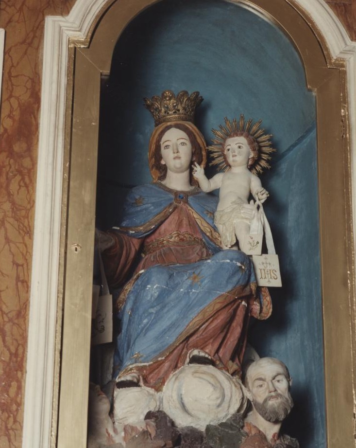Madonna del Carmelo (statua) - bottega sarda (?) (sec. XVIII)