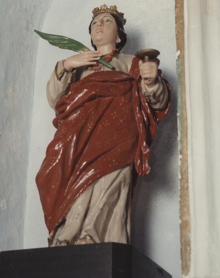 Santa Lucia (statua) - bottega sarda (?) (sec. XVIII)