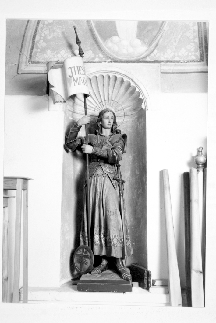 Santa Giovanna d'Arco (statua) - bottega trentina (sec. XX)