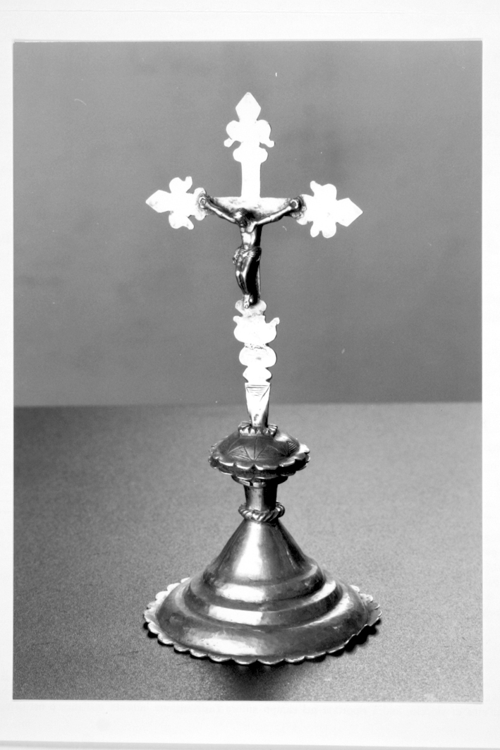croce da tavolo - bottega oristanese (sec. XVII)