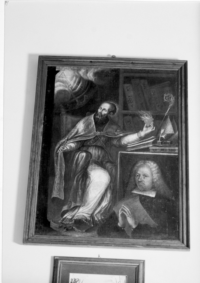 Sant'Agostino nello studio, Sant'Agostino (dipinto) di Colombino Domenico (prima metà sec. XVIII)