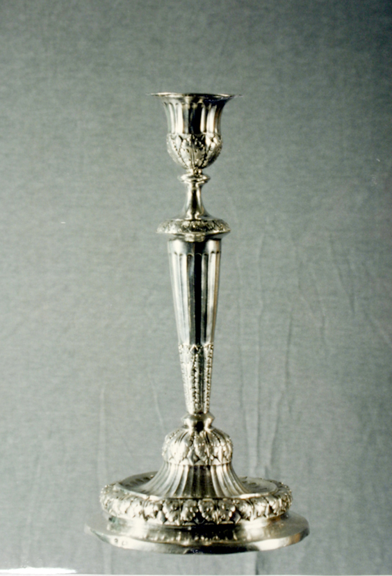 candeliere, coppia - bottega genovese (sec. XIX)
