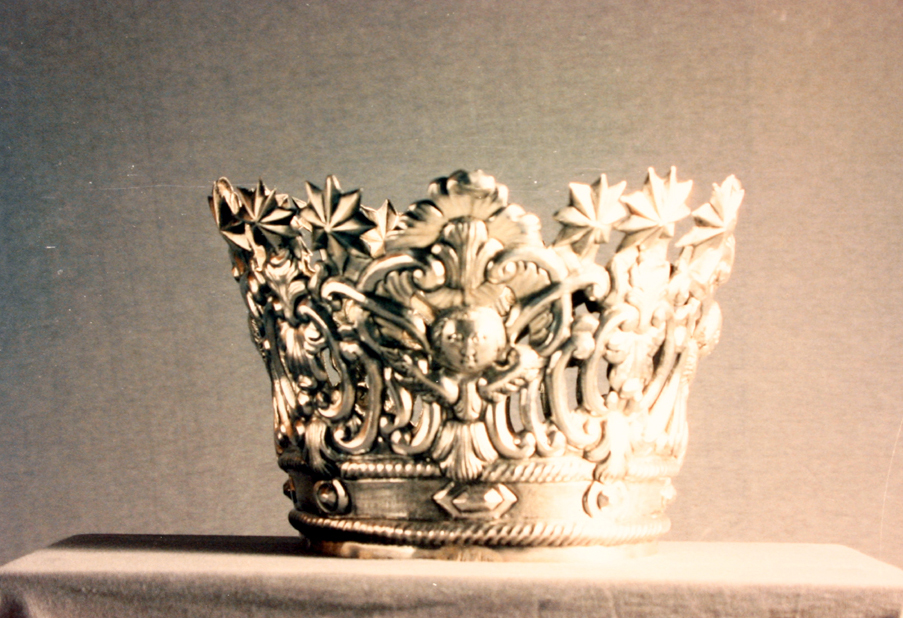 corona da statua di Alfano Paolo (bottega) (fine/inizio secc. XVIII/ XIX)