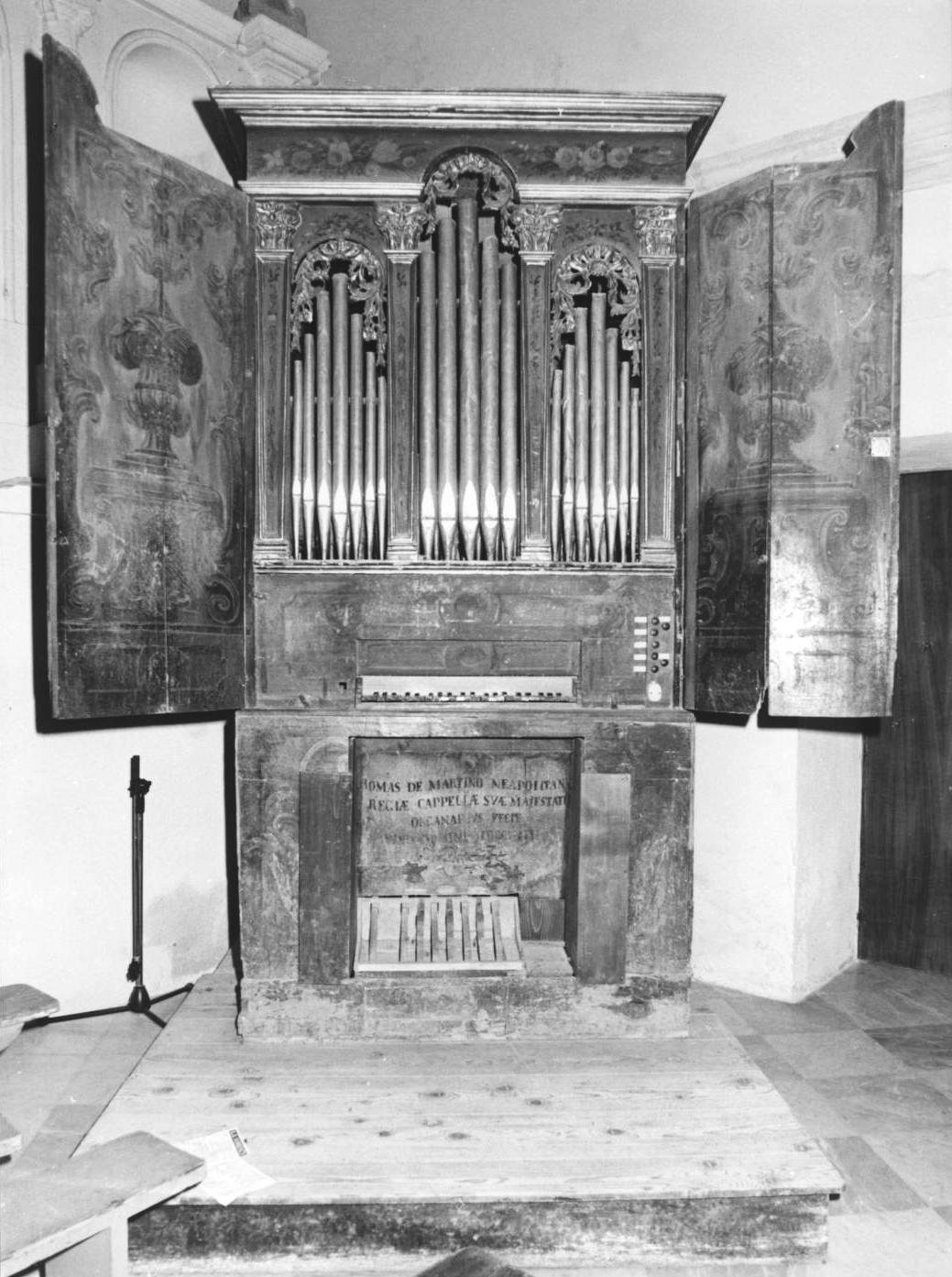 organo di De Martino Thomas (sec. XVIII)