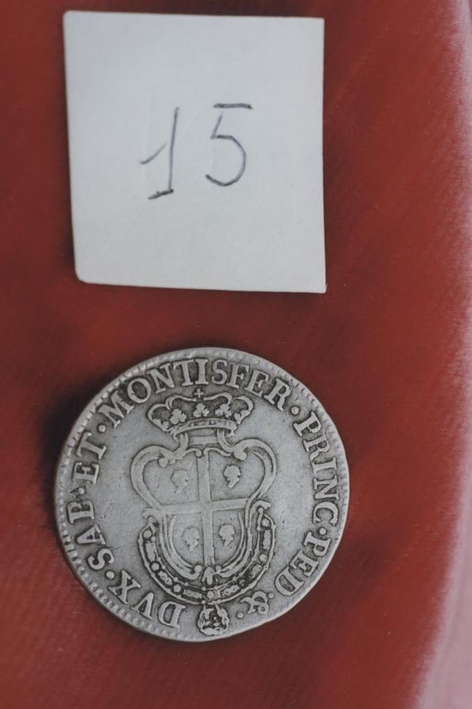 moneta - 1/2 scudo - produzione torinese (sec. XVIII)