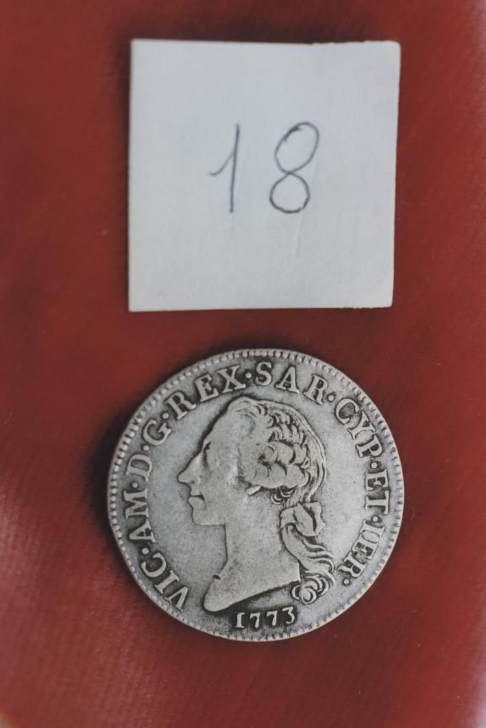 moneta - scudo - produzione torinese (sec. XVIII)