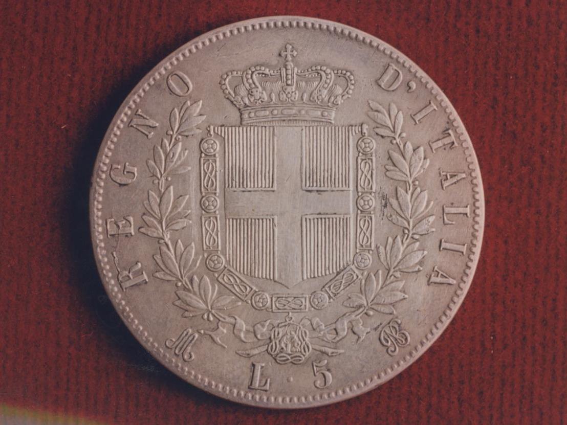 moneta - scudo di Ferraris Giuseppe (sec. XIX)