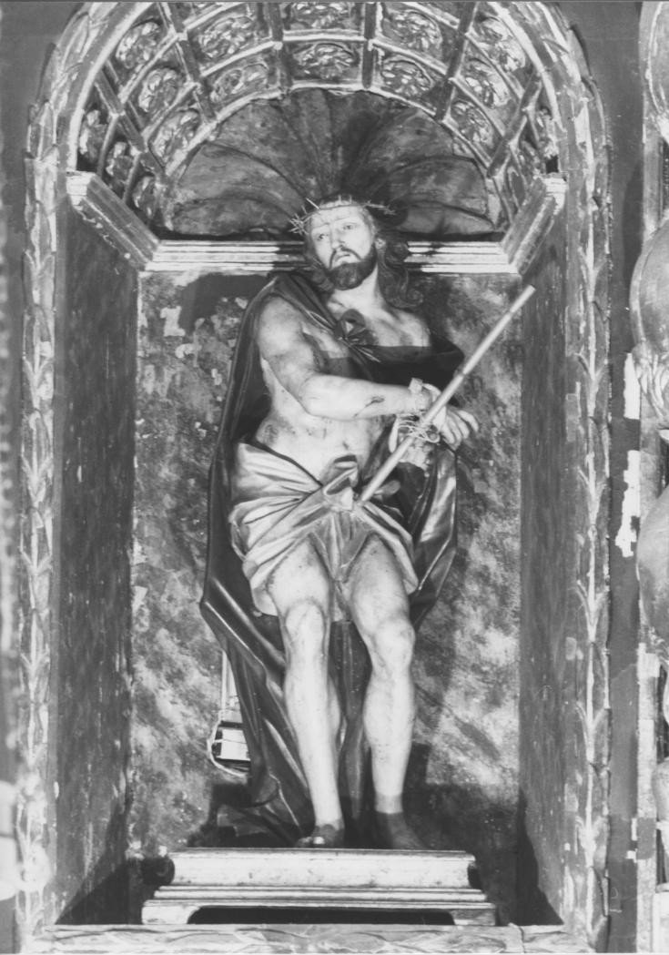 Ecce Homo (statua) di Lonis Giuseppe Antonio (attribuito) (sec. XVIII)