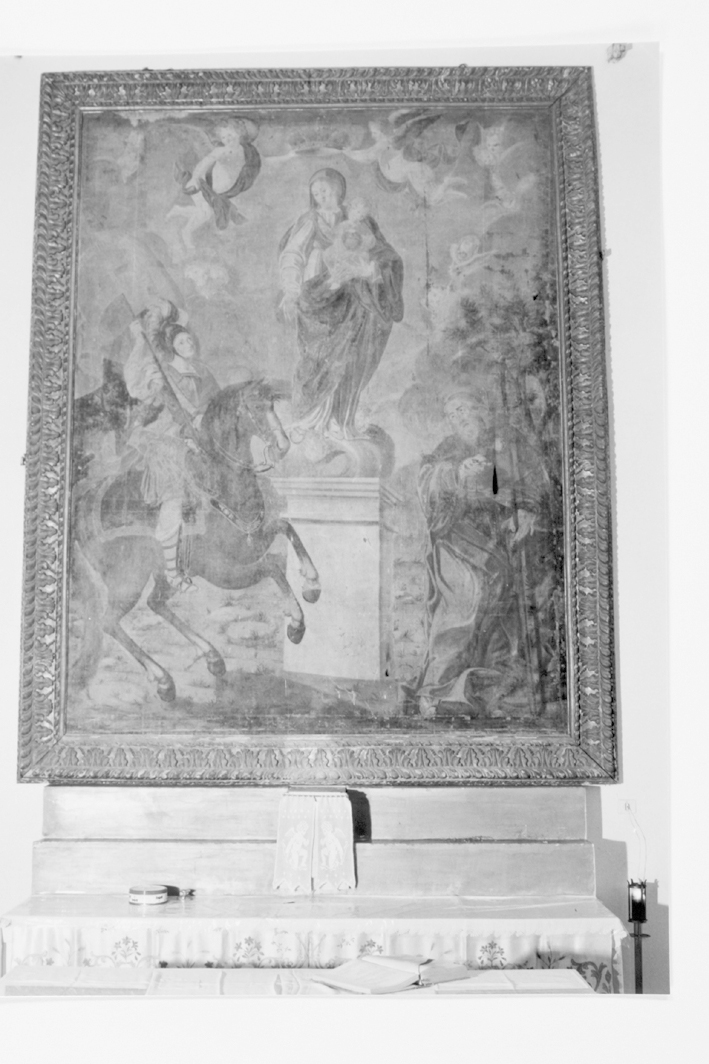 Madonna con Bambino e Santi (dipinto) - ambito sardo (sec. XVIII)
