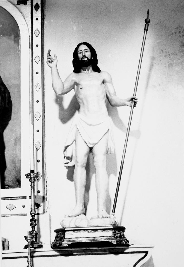 Cristo risorto (statua) - bottega sarda (sec. XVIII)