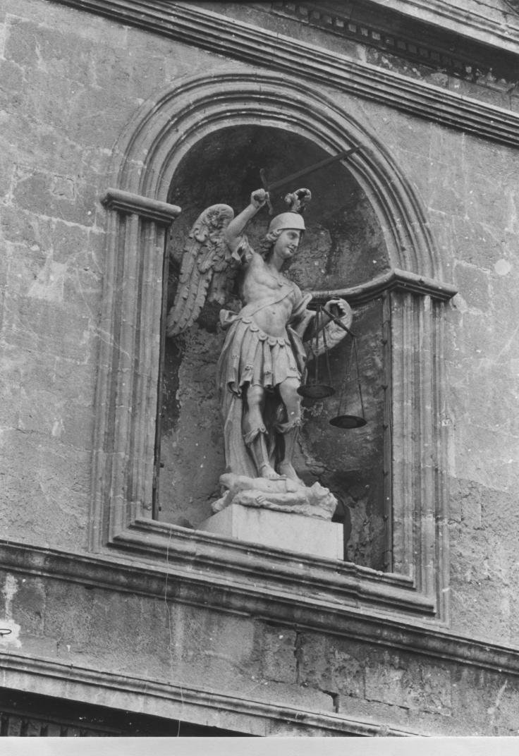 San Michele Arcangelo (statua) - bottega sarda (sec. XVIII)