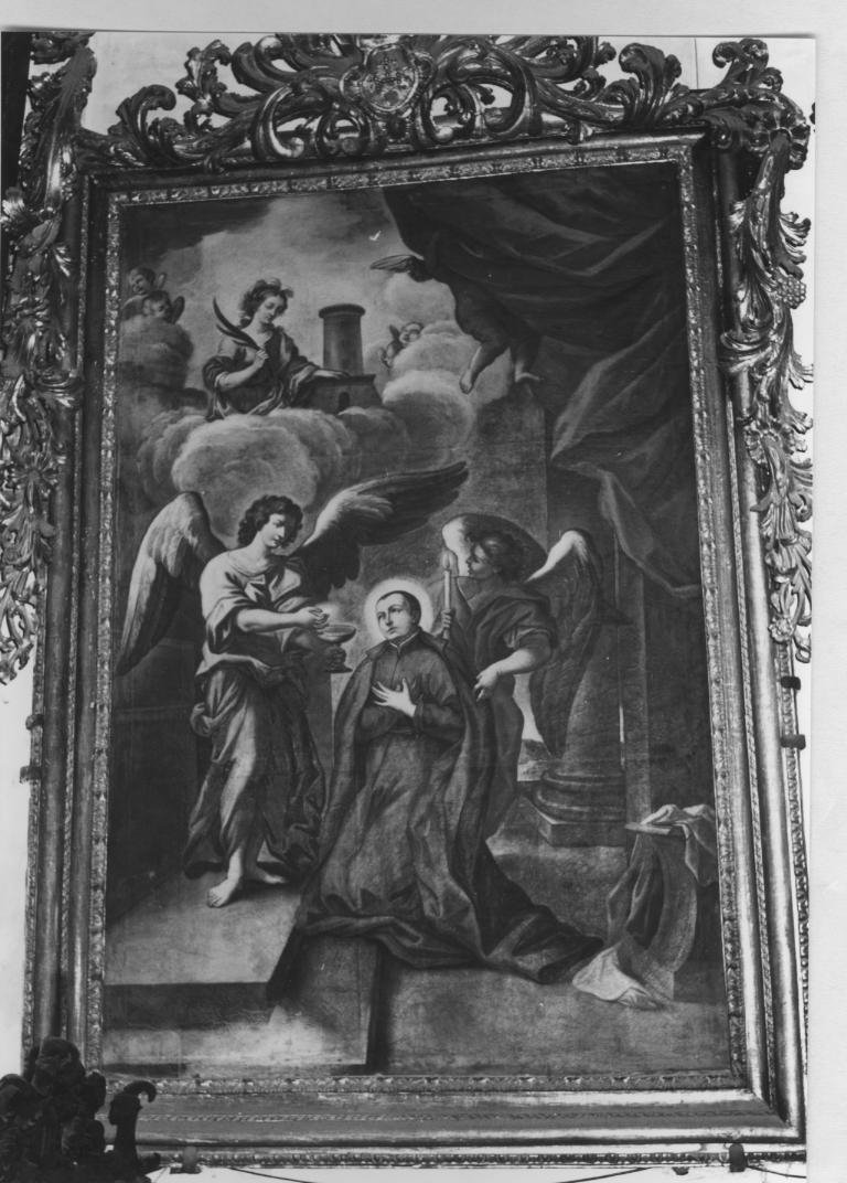 Comunione di San Stanislao Kotska (dipinto) di Altomonte Giacomo (attribuito), Colombino Domenico (attribuito) (prima metà sec. XVIII)