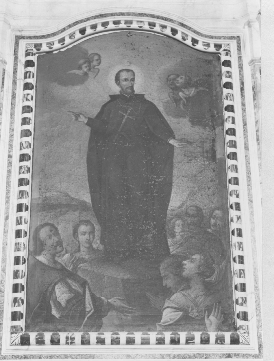 San Francesco Regis (dipinto) di Colombino Domenico (attribuito) (prima metà sec. XVIII)