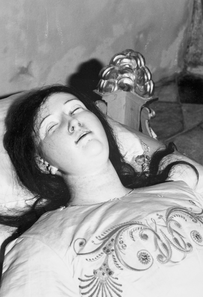 Dormitio Virginis, transito della Madonna (statua) di Solari A. M (sec. XIX)