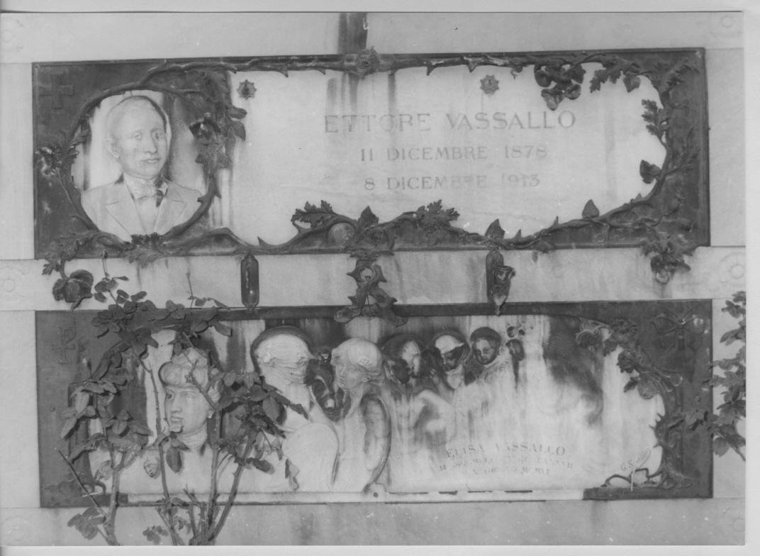 lastra tombale di Sartorio Giuseppe (sec. XX)