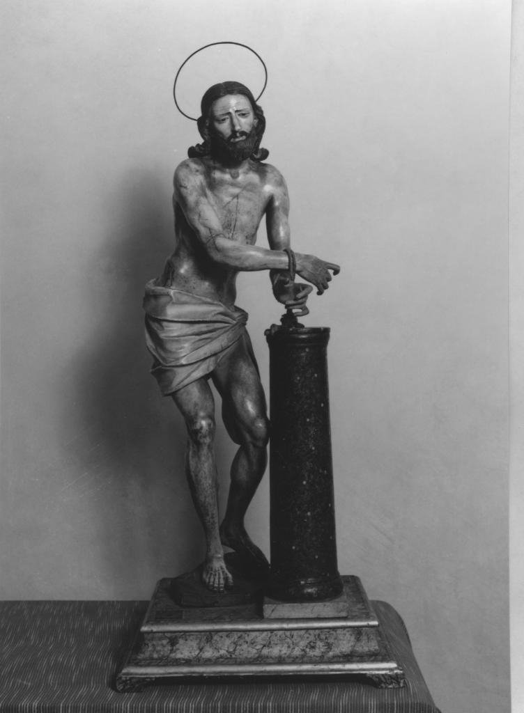 Cristo alla colonna (scultura processionale) di Lonis Giuseppe Antonio (attribuito) (fine sec. XVIII)